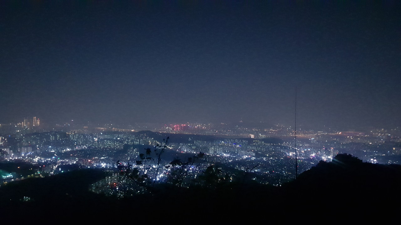 블라인드 | 블라블라: 어젯밤 관악산 야간등산 후기